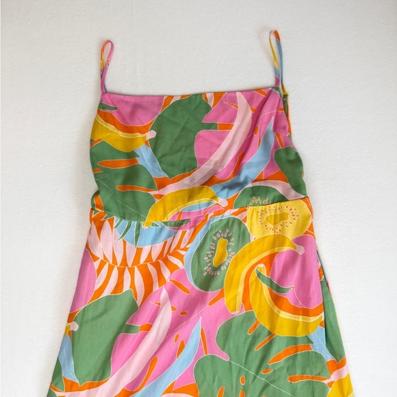 Show Me Your MuMu Julia Cut Out Back Sundress Size XL - Picture 4 of 7